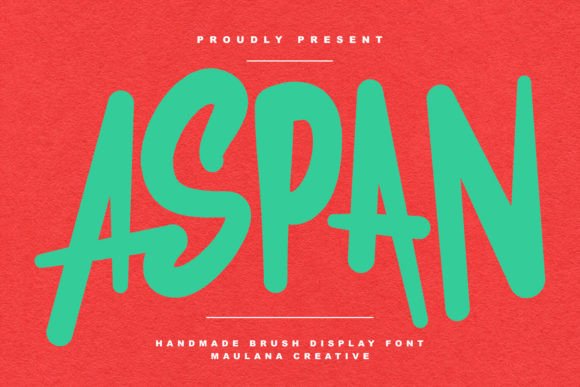 Aspan: A Sweet Handwritten Font for Campaigns