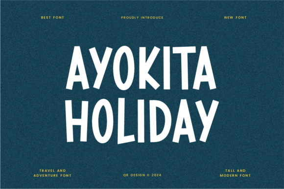Ayokita Holiday: A Sweet Handwritten Font for Web Design