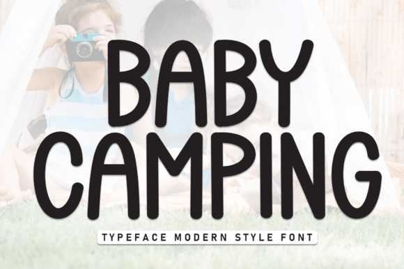 Baby Camping: A Sweet Handwritten Font for Your Brand