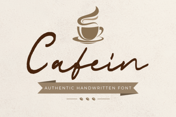 Cafein: The Handwritten Font for Authentic Branding