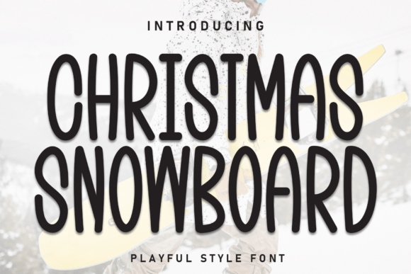 Christmas Snowboard: A Casual Handwritten Font for Creators