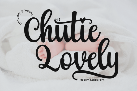 Chutie Lovely: A Sweet Handwritten Font for Makers