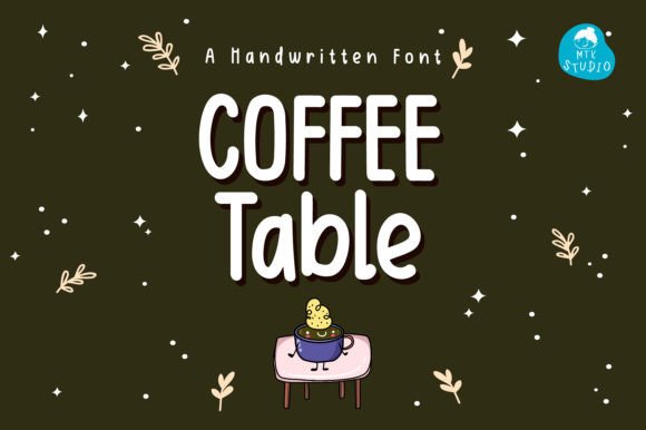 Coffeetable: The Sweet Handwritten Font for Brands