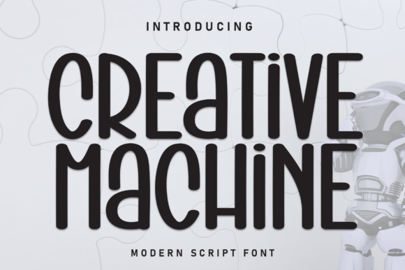 Creative Machine: A Friendly Handwritten Font for Your Brand