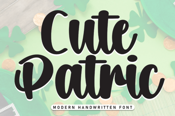 Cute Patrick: A Sweet Handwritten Font for Editors