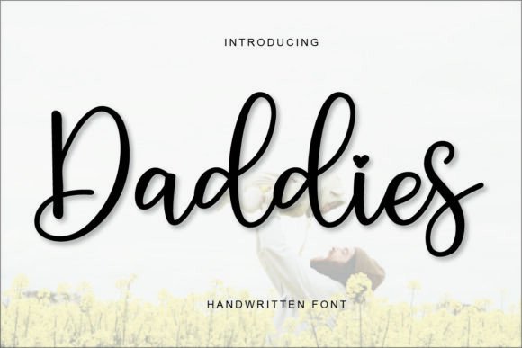 Daddies: A Sweet Handwritten Font for Modern Branding