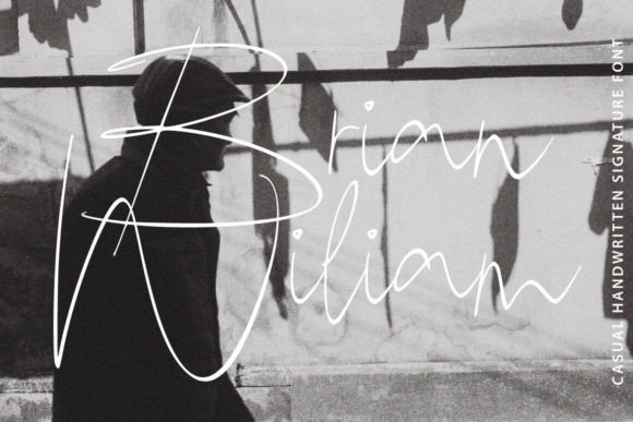 Designing with Brian Wiliam: A Signature Script Font
