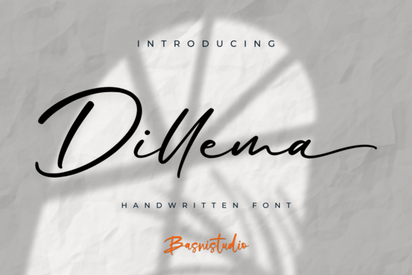 Dillema: A Handwritten Font for Authentic Branding