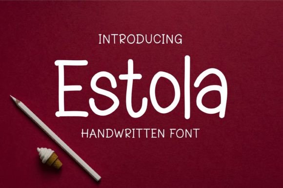 Estola: The Elegant Handwritten Font for Your Brand