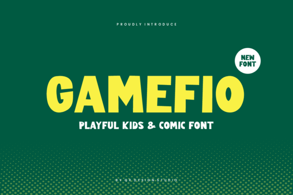 Gamefio: A Sweet Handwritten Font for Business