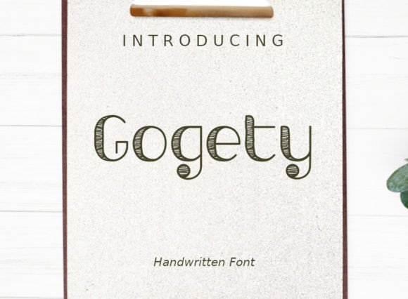 Gogety: The Realistic Handwritten Font for Authentic Branding