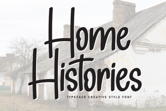 Home Histories: A Sweet Handwritten Font for Web Design