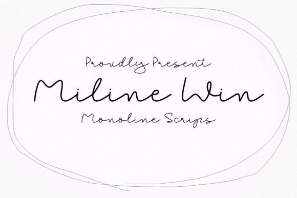 Miline Win: A Premium Script Handwritten Font Review