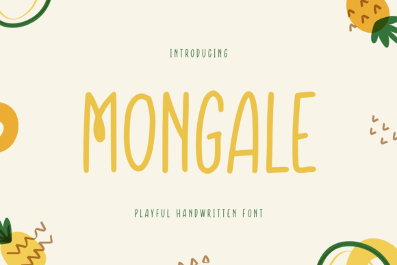 Mongale: The Perfect Handwritten Script Font for Crafters