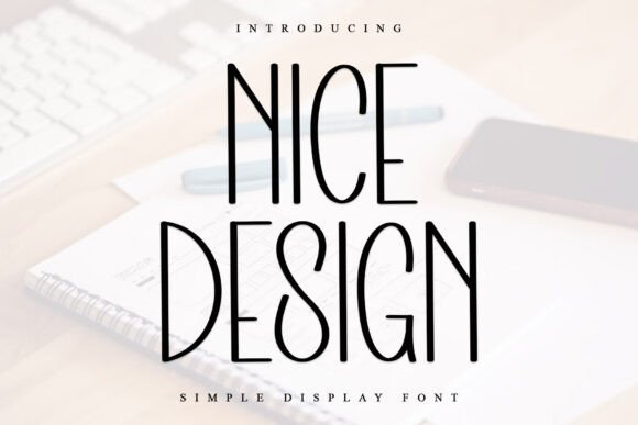 Nice Design: A Sweet Handwritten Font for Your Brand