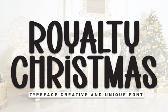 Royalty Christmas: A Handwritten Font for Editors