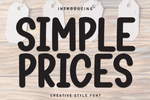 Simple Prices: A Sweet Handwritten Font for Editors