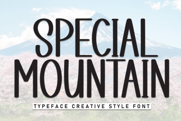Special Mountain: A Sweet Handwritten Font for Editors