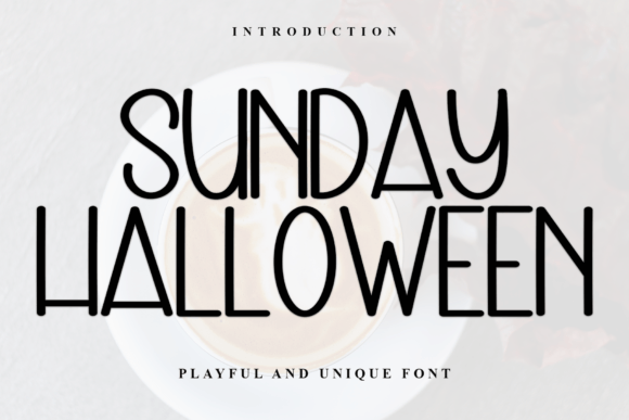 Sunday Halloween: A Sweet Handwritten Font for Campaigns