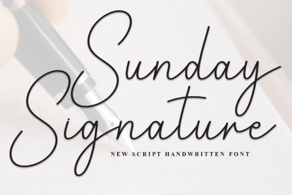 Sunday Signature: The Ultimate Script Handwritten Font Review