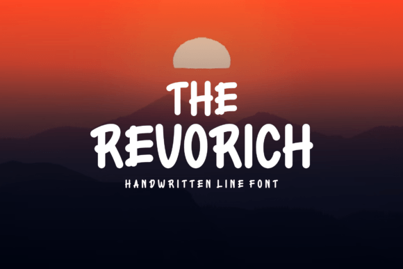 The Revorich: A Stylish Handwritten Font for Business