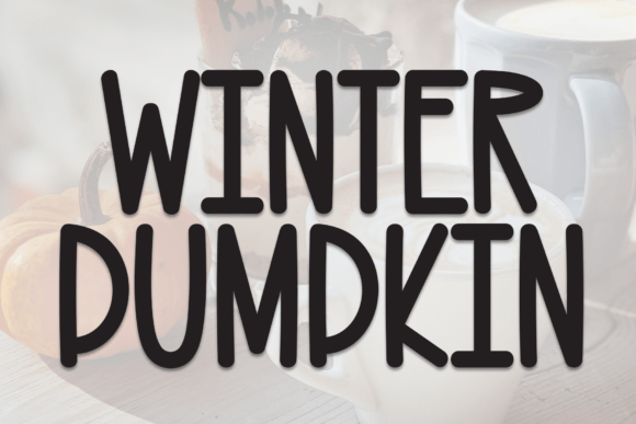 Winter Pumpkin: A Friendly Script Font for Business